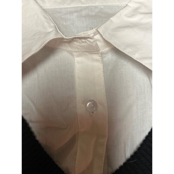 Cable & Gauge White Collar Women Tunic -- Large - Picture 10 of 10